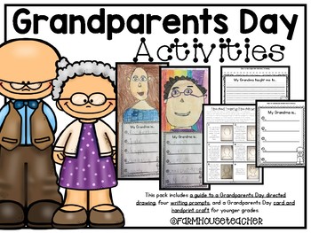 350x263 grandparents day activities directed drawing, writing prompts, card - Grandparents Day Drawing