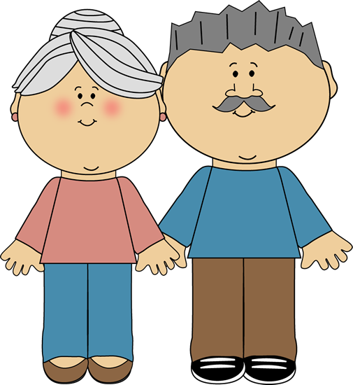 505x550 Siblings Drawing Transparent Png Clipart Free Download - Grandparents Drawing