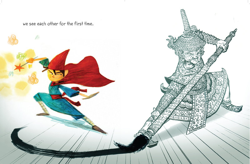 800x527 Struggling For Words, A Boy And His Grandfather Are 'drawn - Grandparents Drawing