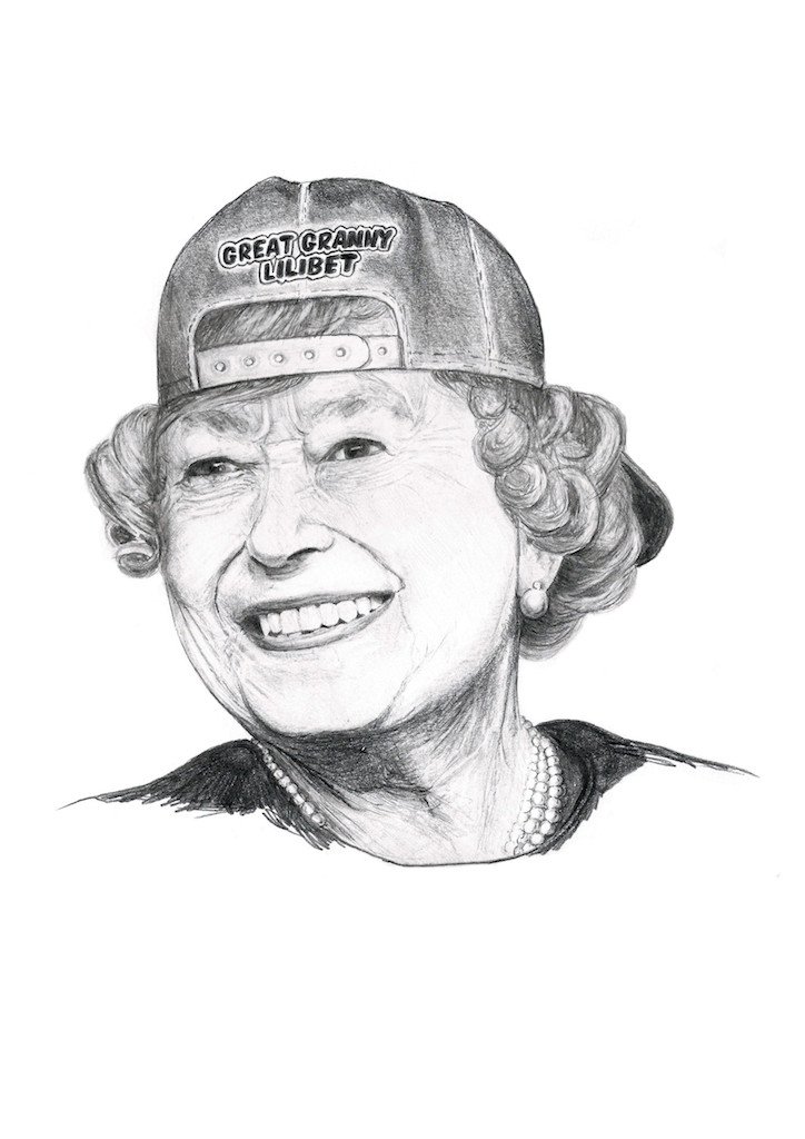 724x1024 Great Granny Lilibet We Built This City - Granny Drawing