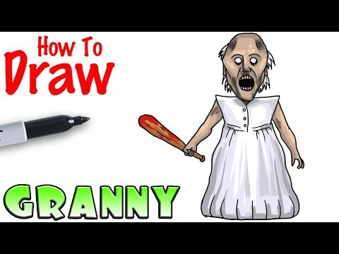 480x360 How To Draw Granny - Granny Drawing