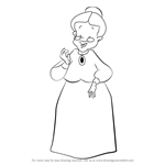 150x150 Learn How To Draw Granny From Looney Tunes - Granny Drawing