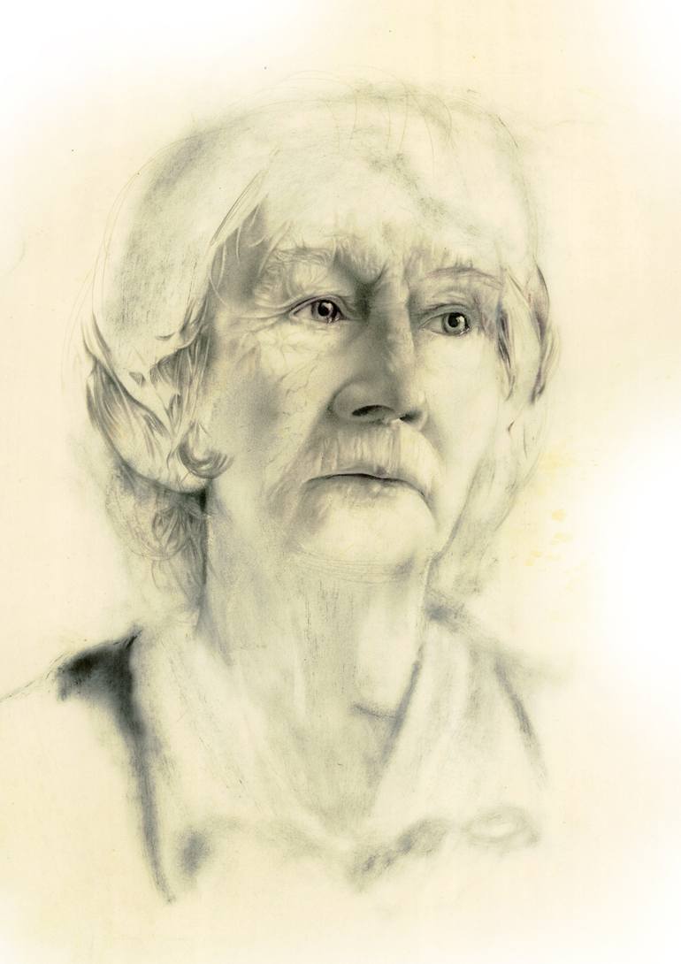 770x1090 My Granny Drawing - Granny Drawing