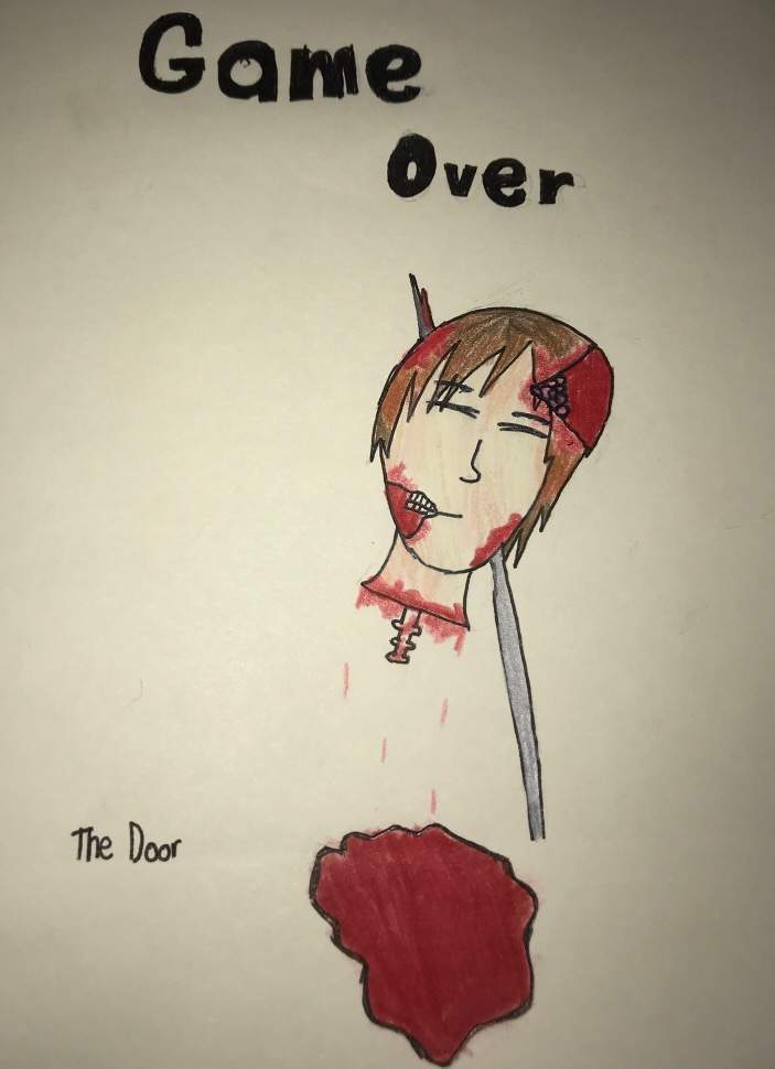 703x970 Game Over - Granny Drawing