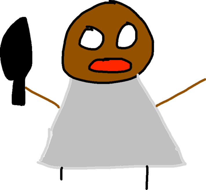 711x657 granny horror tynker - Granny Drawing