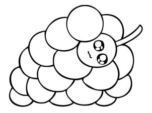 302x225 How To Draw How To Draw Grapes - Grapes Drawing