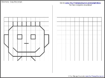 411x308 Graph Paper Drawings Freebie - Graph Drawing