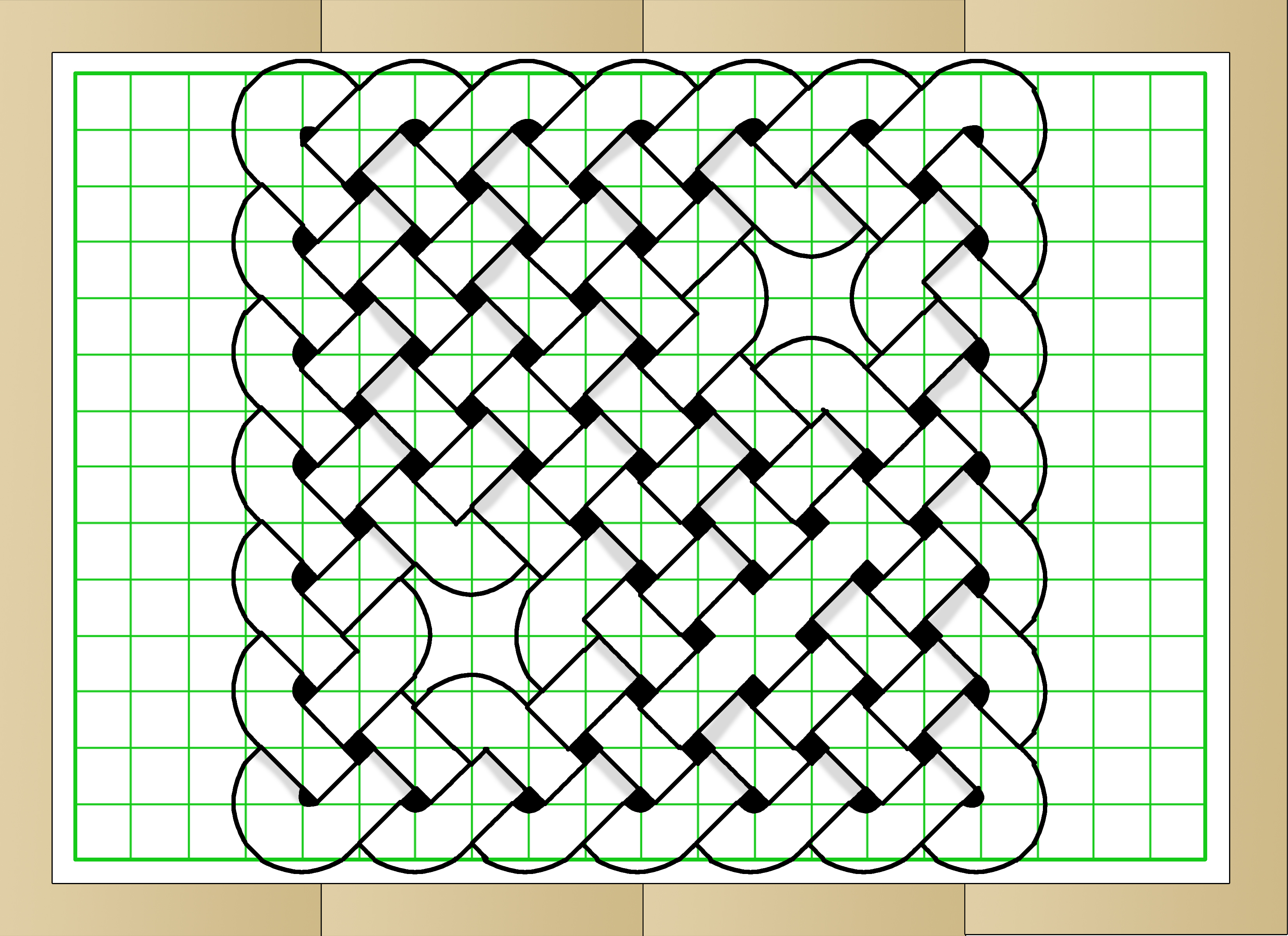 3300x2400 how to draw a celtic knot on squared paper - Graph Paper Drawings