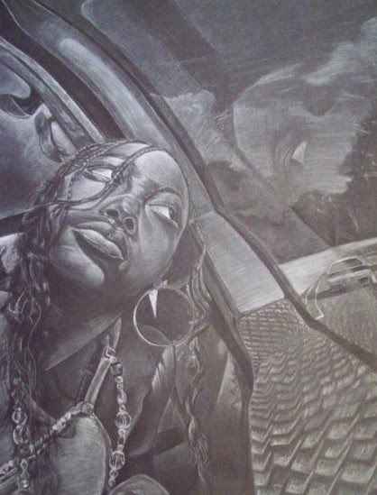 418x549 figurative still life pencil drawings - Graphic Art Drawing