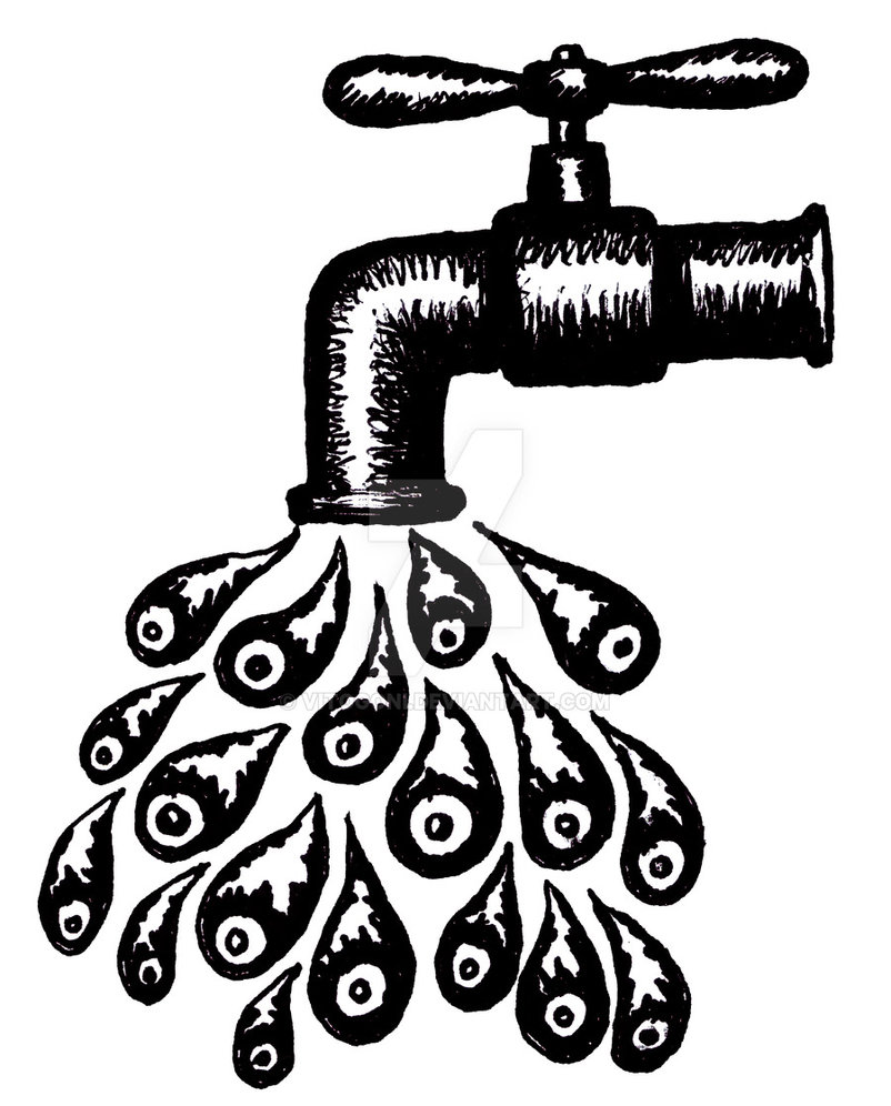 802x996 save water graphic art - Graphic Art Drawing