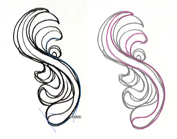 600x471 graphic design make hand drawn patterns free adobe illustrator - Graphic Design Drawing