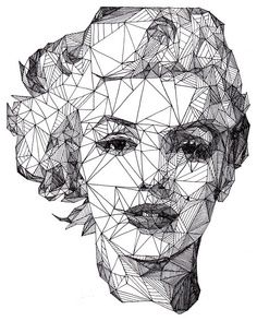 236x294 marilyn monroe, graphic face drawing cool! art inspirations - Graphic Drawing