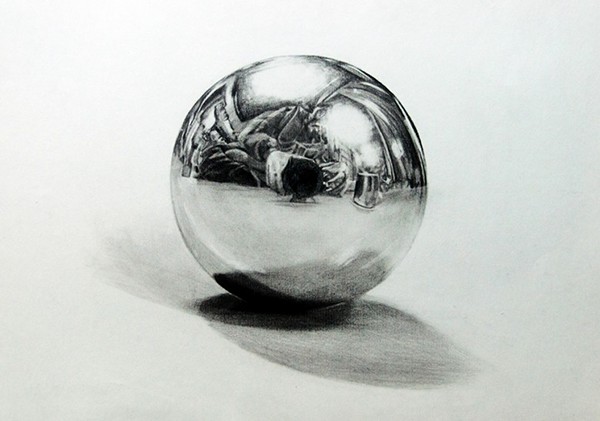 600x421 realism graphite drawing on behance - Graphite Drawing