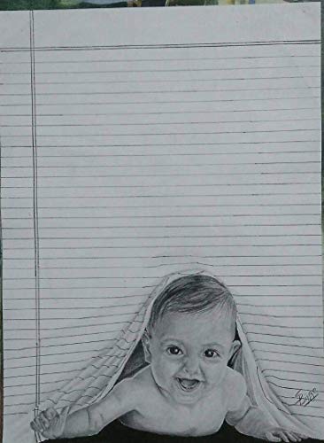 366x500 pencil sketch drawingfreedom and innocence graphite - Graphite Drawing