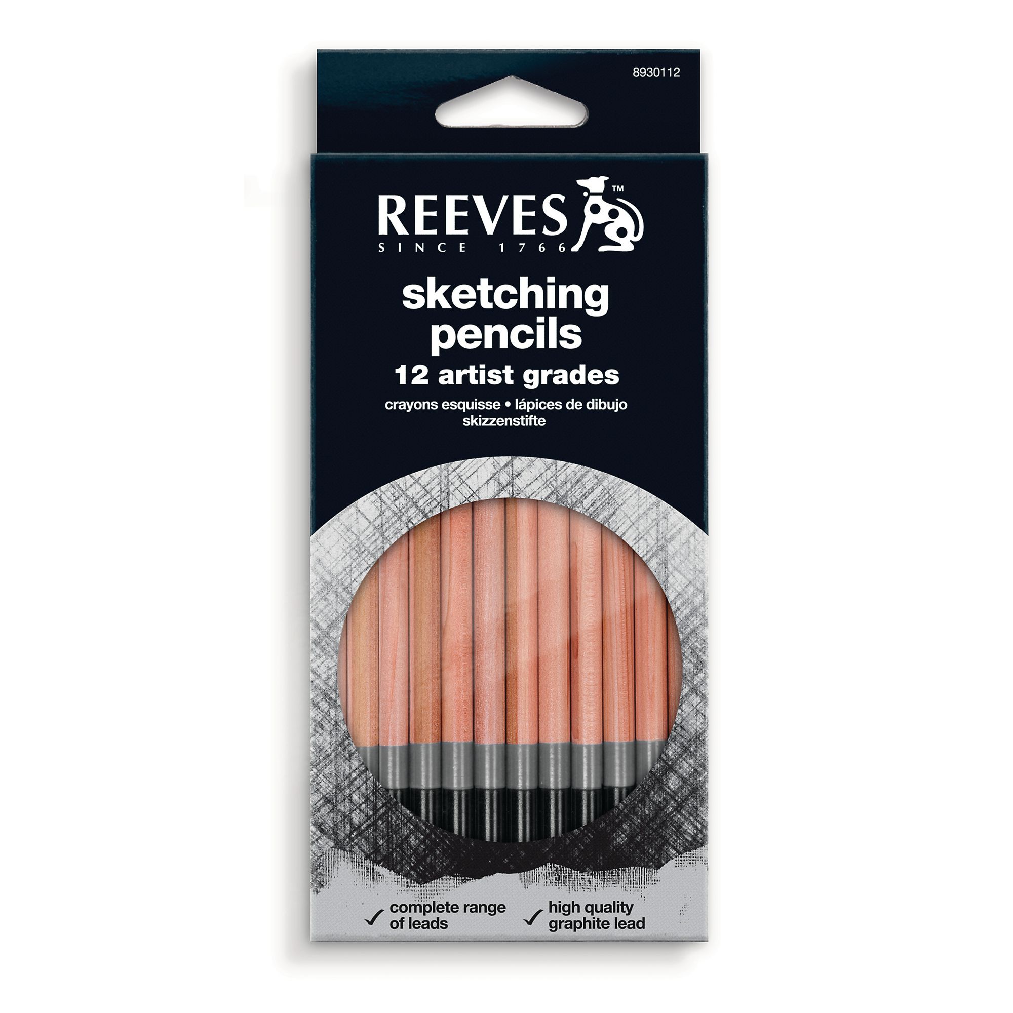 2000x2000 reeves assorted graphite drawing sketching pencils - Graphite Drawing Pencils