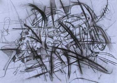 375x269 Pencil Drawing - Grass Pencil Drawing