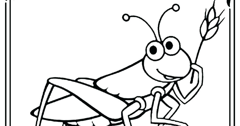 1024x538 coloring pages disney cars for girls online unicorn grasshopper - Grasshopper Drawing For Kids