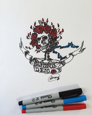 320x400 Grateful Dead - Grateful Dead Drawings