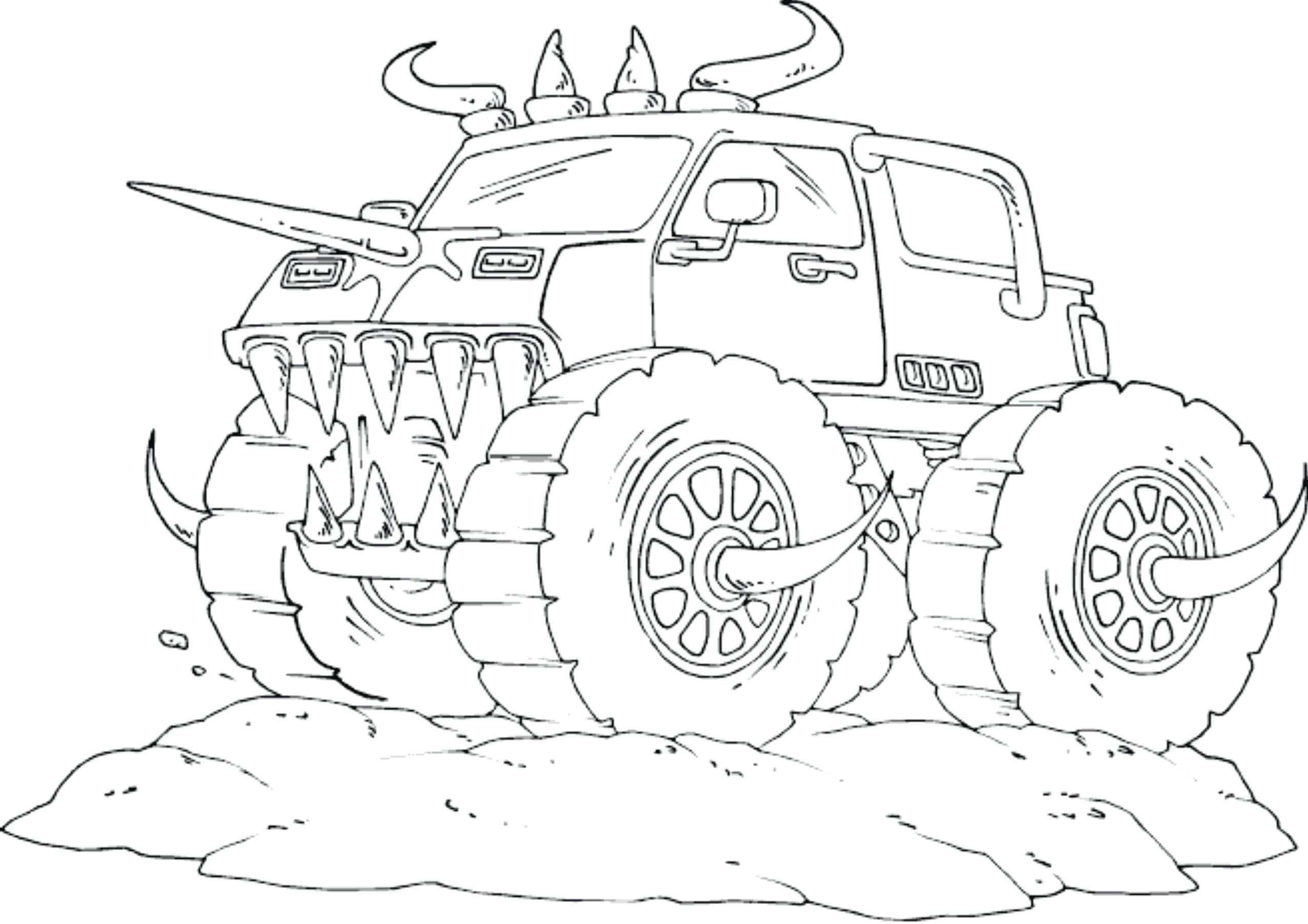 2551x1803 Grave Digger Monster Truck Coloring Sheets Elegant Truck Outline - Grave Digger Drawing