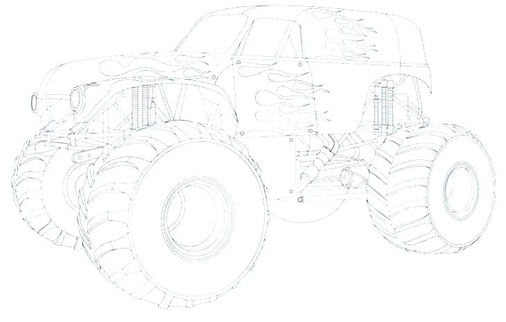 730x465 grave digger monster truck coloring pages trucks - Grave Digger Monster Truck Drawing
