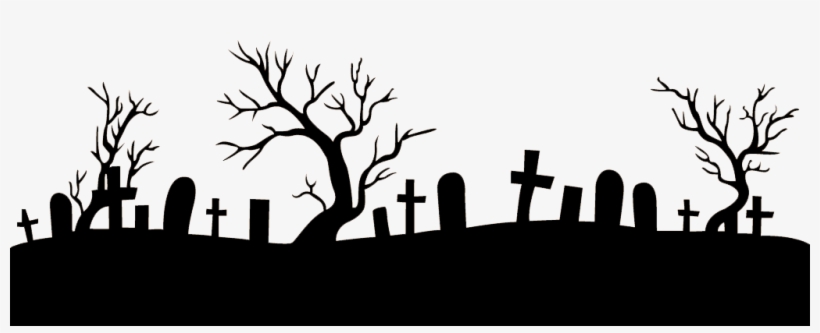 820x333 Graveyard Drawing Grave Yard - Graveyard Drawing