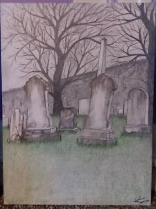 225x300 The Blair Witch Graveyard - Graveyard Drawing
