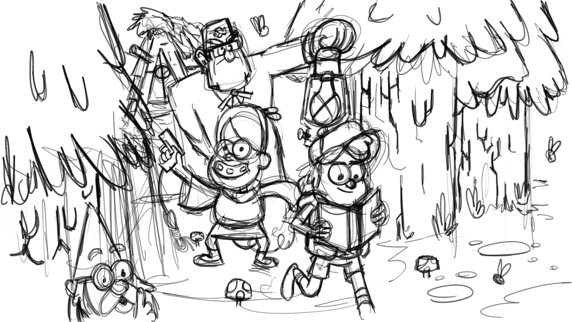 1920x1080 Artstation - Gravity Drawing