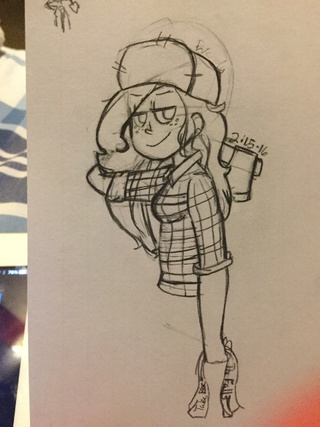 320x427 ah, my final gravity falls drawing before the finale premiered - Gravity Falls Drawings