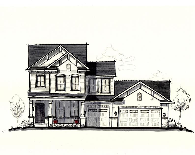 794x632 Custom Made To Order Black And White And Grayscale Hand Drawn Etsy - Grayscale Drawing