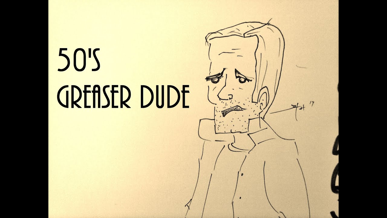 1280x720 Arttime - Greaser Drawing