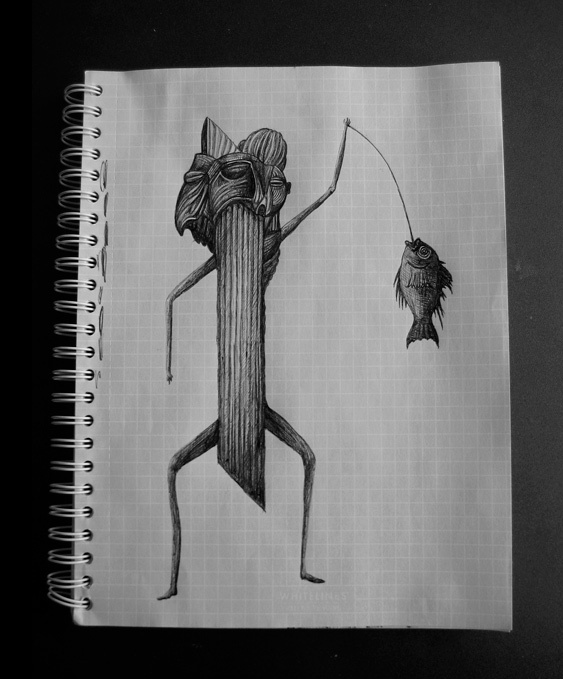 563x679 whitelines great drawings from niklas sundin - Great Drawings