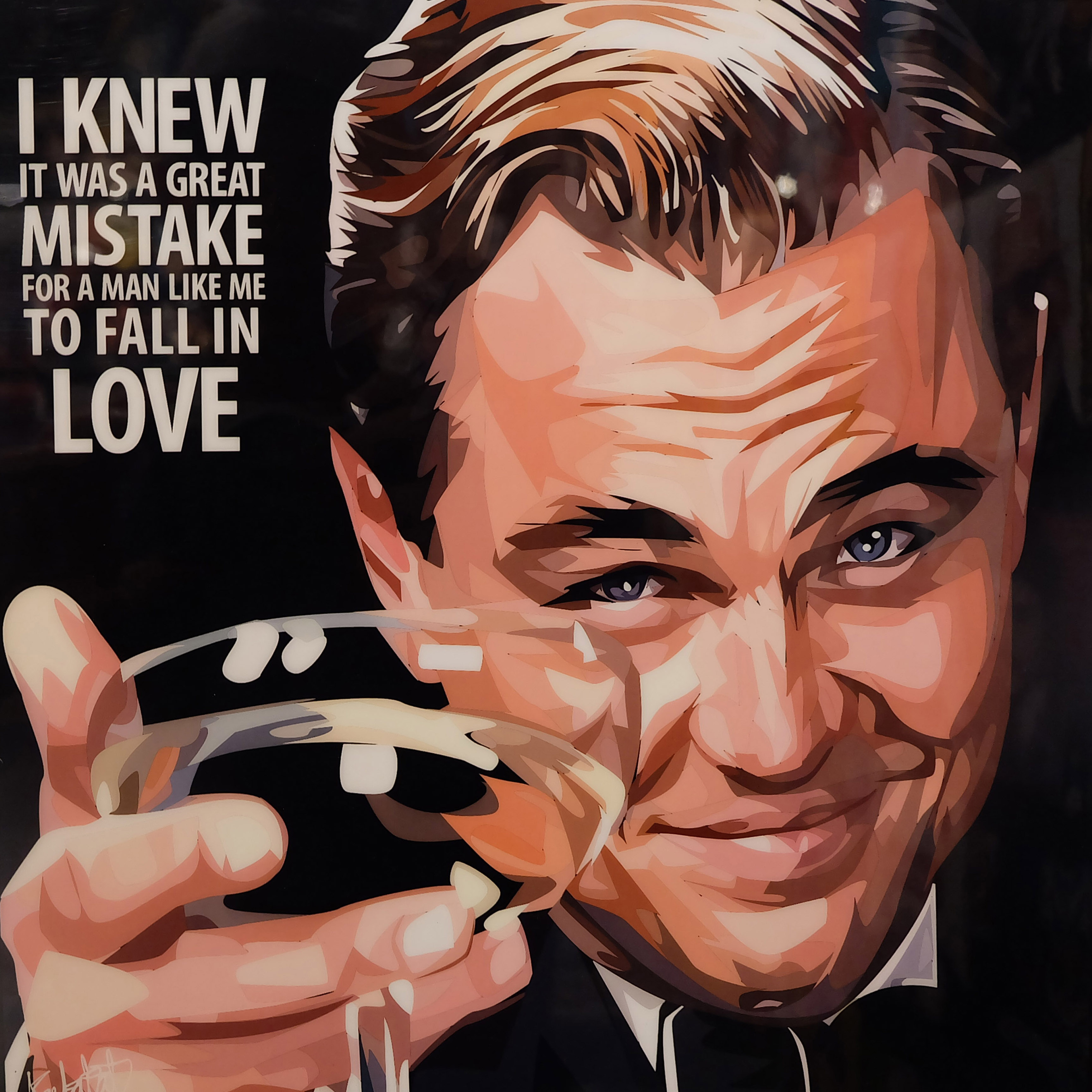 3456x3456 Jay Gatsby Poster I Knew It Was A Great Mistake - Great Gatsby Drawing