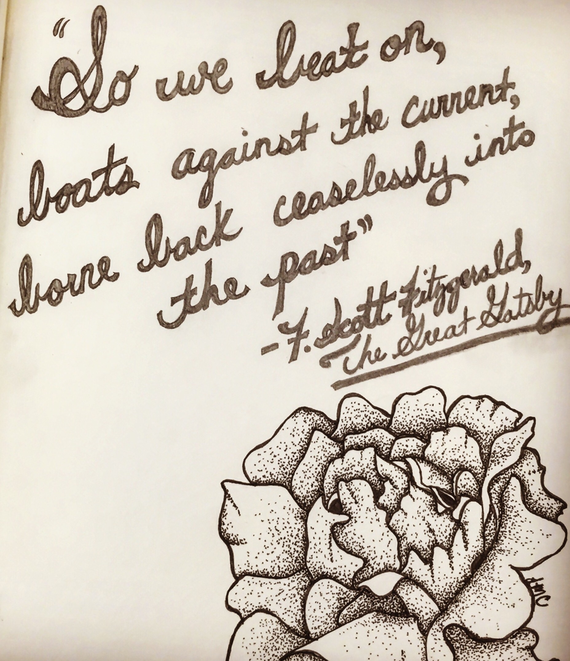 1855x2148 The Great Gatsby Lisa Chelkowski - Great Gatsby Drawing