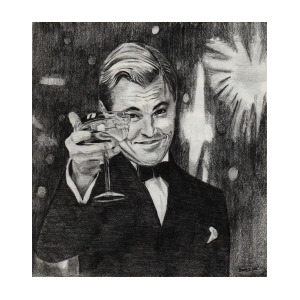 Great Gatsby Drawing at PaintingValley.com | Explore collection of ...