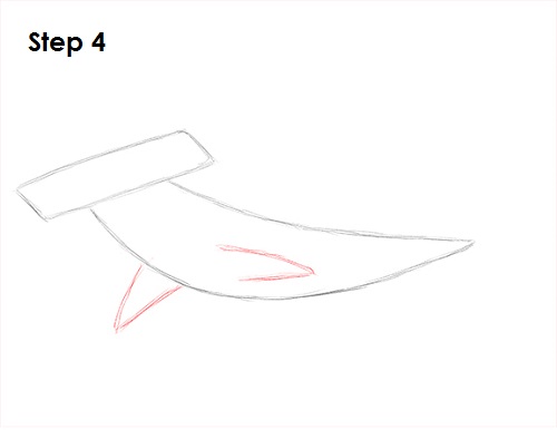500x386 How To Draw A Hammerhead Shark - Great Hammerhead Shark Drawing