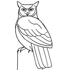 200x234 great horned owl drawing owlaholic drawings, horned owl, owl - Great Horned Owl Drawing