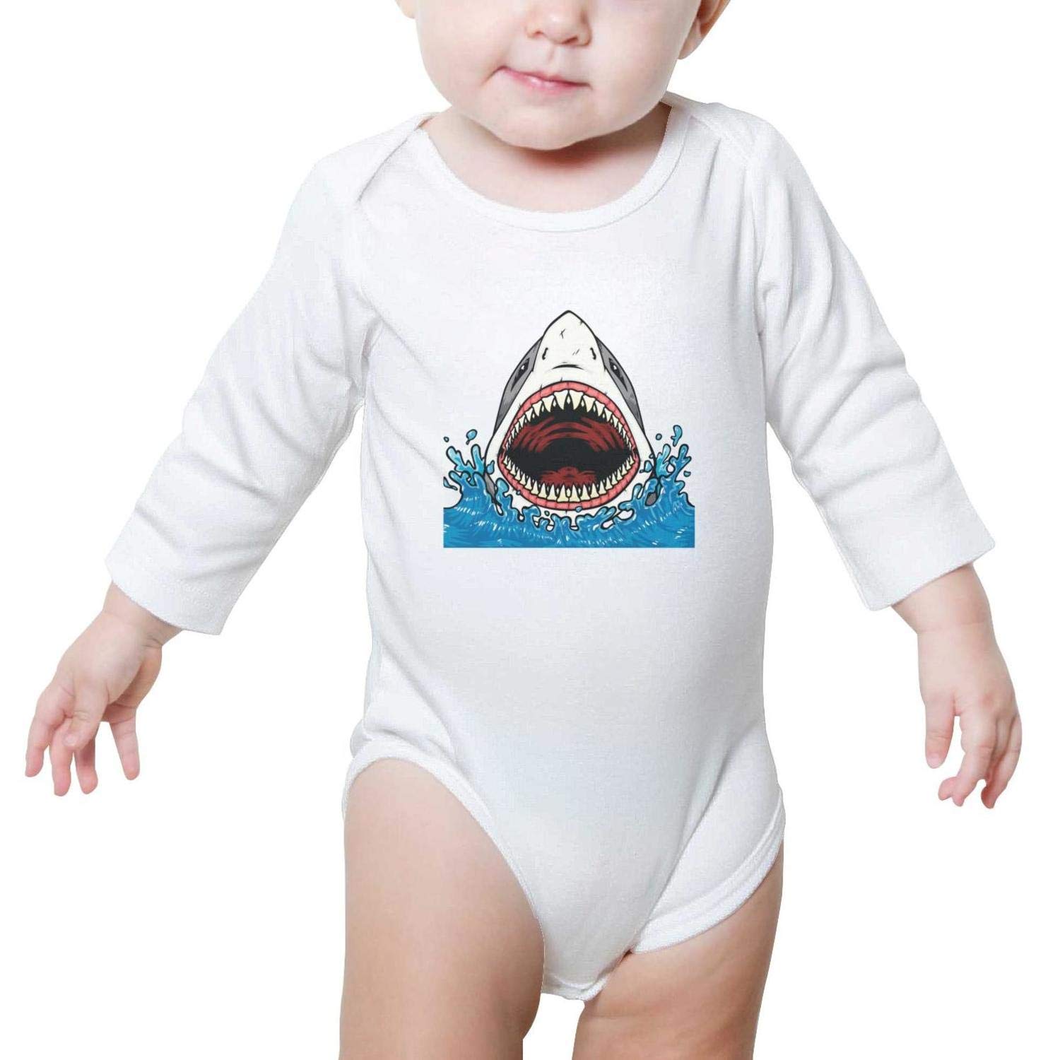 1500x1500 great white shark drawing art cool design baby girl - Great White Shark Drawing