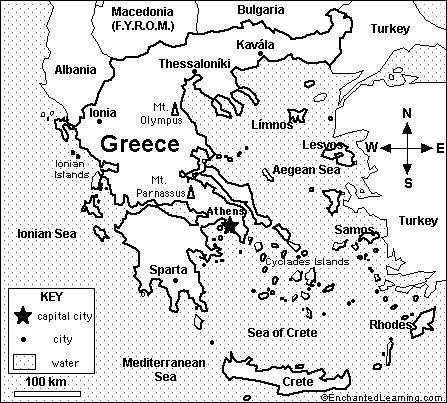 447x403 Ancient Greece Map Worksheet Photos - Greece Map Drawing