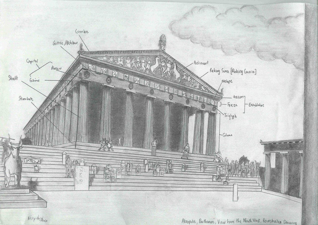 1280x906 Architecture Drawing Ideas Inspiration Decor Best - Greek Architecture Drawing