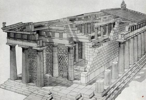 562x386 Architecture In Ancient Greece - Greek Architecture Drawing