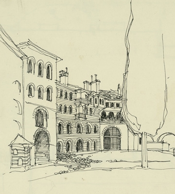 360x400 Modern Greek Architecture Archives - Greek Architecture Drawing