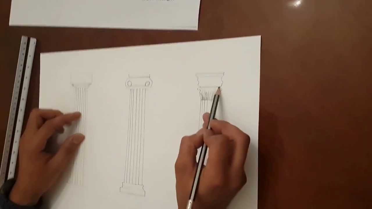 1280x720 comparative thoughts - Greek Columns Drawing
