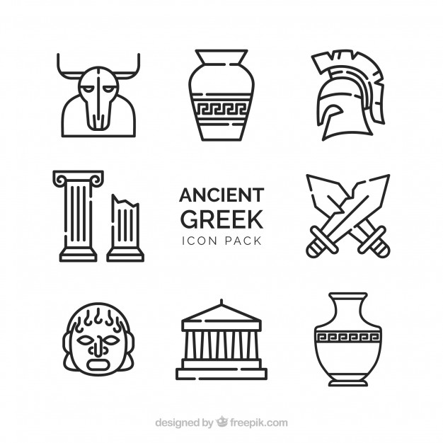 626x626 Greek Vectors, Photos And Free Download - Greek Drawings