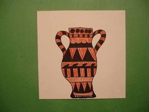 480x360 Let's Draw A Greek Vase! - Greek Drawings