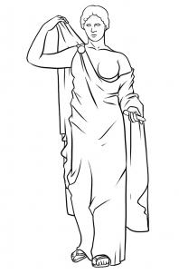 198x302 How To Draw Greek Gods, Step - Greek Gods Drawing
