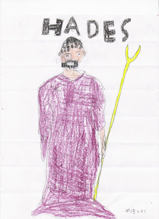 232x320 The Botran Family's Blog Kids' Drawings Of Greek Gods And Goddess - Greek Gods Drawing
