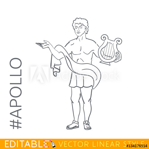 How To Draw Apollo The Greek God - alter playground