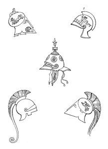 217x300 Greek Helmet Drawings Fine Art America - Greek Helmet Drawing
