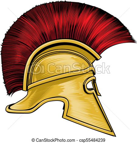 450x468 Spartan Ancient Greek Gladiator Warrior Helmet A Spartan - Greek Helmet Drawing