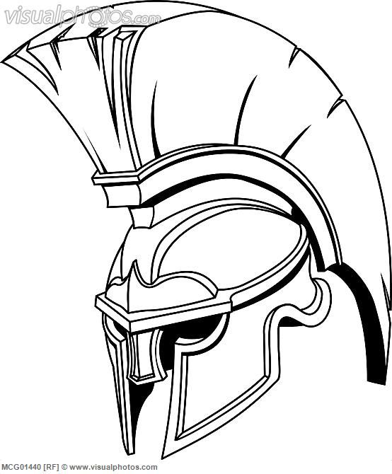 554x670 trojan helmet mixed media gladiator helmet, spartan helmet - Greek Helmet Drawing